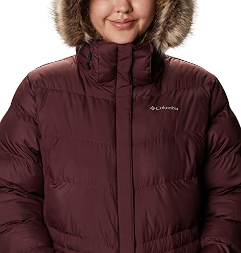 Columbia Jaqueta feminina com isolamento térmico Peak to Park, Malbec, PP