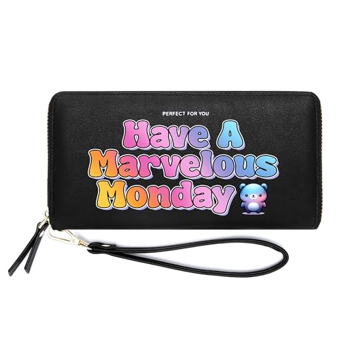 PFY Customized Durable Womens Wallet,Christmas Day Gift,Birthday Gift,Halloween Gift and Juneteenth Gift for Friend&Family 1257s