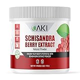 AKI Schisandra Berry Extract Powder | Made from The Schisandra Chinese Berry |May Helps to Boost Energy & Physical Performance - Non-GMO & Vegan Friendly (6 oz / 170g)