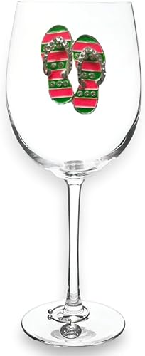 Miniatura 8 de THE QUEENS' JEWELS - Copa de vino sin tallo con joyas de pulpo, 623 ml - Deslumbrante y única - Cristalería decorada a mano - No pintada