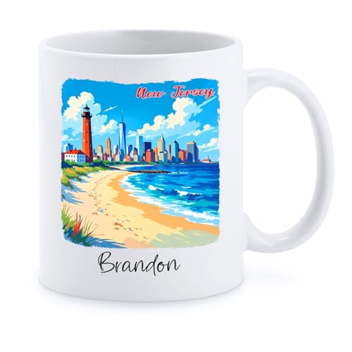 Long Beach Island NJ State Travel Mug, Customized New