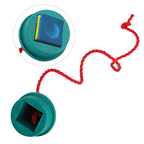 Qcwwy Rubber Billiard Chalk Holder Lightweight Snooker Table - Keep Your Hands Clean and Chalk Safe - Pack of 4 - Green, and Portable