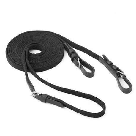 Riendas Enganche Lexhis Berlin Color:negro Opciones:doble Talla:mini-shetland