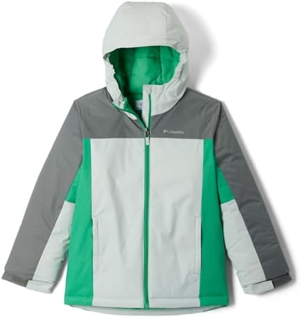 Columbia Baby Doug Firocious Jacket, Tea Light/Sedona Sage/Dark Lime, 4 Years