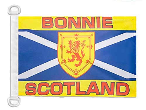 AZ FLAG Bonnie Scotland Nautical Flag 18'' x 12'', Scottish flags 30 x 45 cm, Banner 12x18 in for boat — image 1