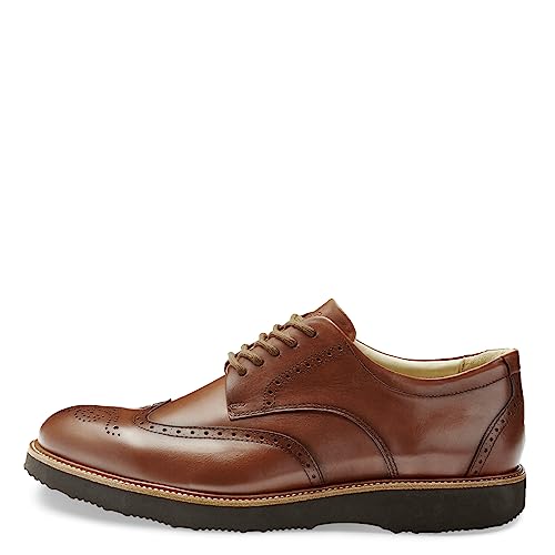 Samuel Hubbard Tipping Point - Shoes for Men - Smooth Leather Lining - Blind Eyelets - Leather Lining Whiskey Tan 11 EE - Wide3