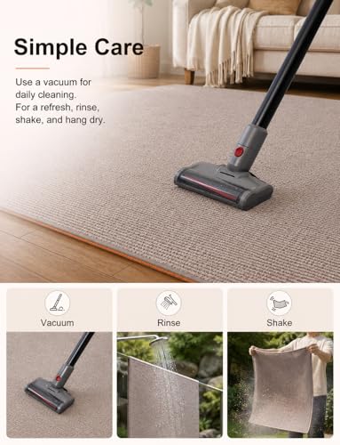 Tapis de sol antidérapant isolant phonique lavable et découpable de 9 mm - 7
