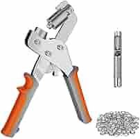 Kit Occhiellatrice Con 500 Occhielli Ø10mm - Pinza Magnetica Per Pelle, Tessuto, Cartone E PVC - Foto 12