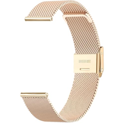 Sundara 20mm Edelstahl Milanese Mesh Armband für Samsung Galaxy Watch 7 6 5 4 40mm 44mm/6 4 Classic 46mm 42mm 47mm 43mm/...