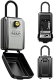 Mohard Key Box Gancio, 3 Key Ricambio Resettabile Cassetta Chiavi 4 Cifre