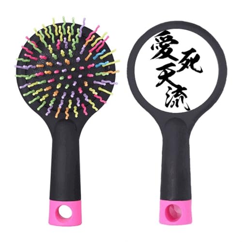 Cepillo para desenredar el cabello con frase romántica ideal para regalar
