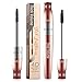 Lash Mascara, Eyelash Mascara,4D Volumizing Mascara,Waterproof Smudge-Proof Lengthening and Thick, Long Lasting Eyelashes Essence