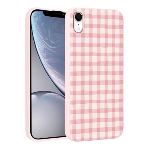 Phoona Cover per iPhone XR 6.1'', Silicone Cellulare Morbido Custodia per telefono Aesthetic Motivo Disegno Protezione Fotocamera AntiGraffio Antiurto Case per Ragazze, Quadri