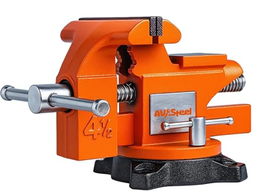 AV Steel 4-1/2' Bench Vise...
