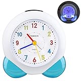 🎁Schlummerfunktion: 5 Minuten Schlummerfunktion: Wenn der Alarm ertönt, drücken Sie die obere Schlummertaste. Der Klingelton wird beendet. Der Alarm ertönt alle 5 Minuten erneut und wird ca. 1 Stunde lang wiederholt.