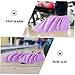 Kisangel 3 Pairs Indoor Bowling Shoe Covers Non Slip Durable Lint Shoe Covers for Adults Washable and Reusable Thickened Design for Enhanced Grip and Comfort for Indoor Use