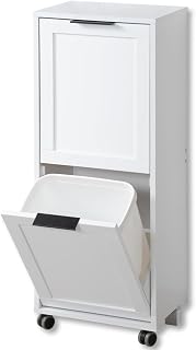 Kesper Universal Cabinet with Waste Separation System 25530 13, Dimensions: W: 36 cm x H: 94 cm x D: 24 cm, MDF