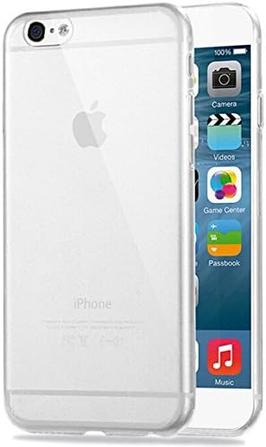 COVERbasics ® AIRGEL 0.3mm con Bordo Protezione Fotocamera per Apple iPhone 6 / 6s 4.7" Cover Custodia Bumper Morbida Trasparente TPU Silicone Gel Gomma Flessibile Sottile Fina Invisibile Ultra Thin Slim ( con Pellicola Proteggi Schermo )