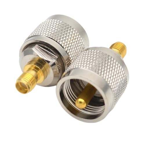 Adaptateur coaxial SO-239 UHF femelle vers mâle contre les pertes de signal en laiton