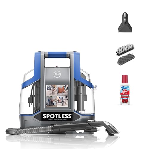 Hoover Spotless Portable Spot Cleaner Powerful Suction Dual Tank System For Carpet Upholstery & Car Interiors (CDCW-CSME)