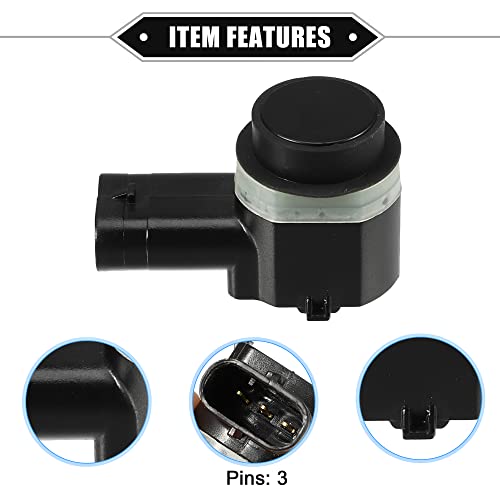 VekAuto Parking Sensor Compatible for Land Rover Range Rover 2010-2015, Durable Plastic Black PDC Parking Aid Sensor by VekAuto - Used condition - Image 3