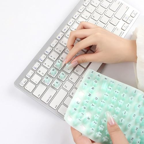 Fundas para teclado de portátil: protege tus uñas acrílicas largas en la oficina 3