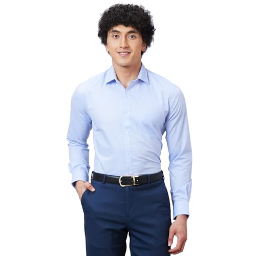 Image of Park Avenue Men's Cotton Slim Fit Shirt
