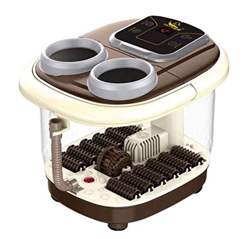 Foot Spa Bath Massager with Vibration and 12 Massage Rollers to Soothe Tired Feet Pressure, Pain with Pedicure Soaking Tubï¼ŒElectric Massage Footbath Householdtatic