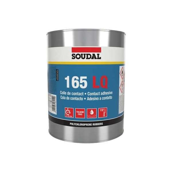 Colle néoprène 165LQ - Liquide - 5L - Soudal