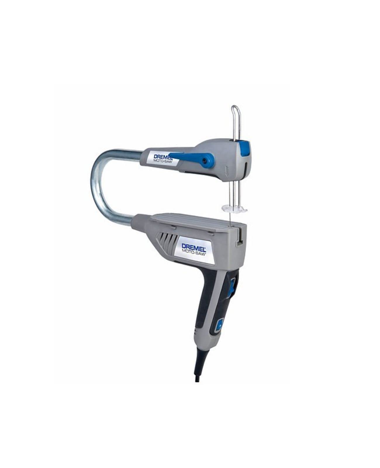 Dremel MS20 Moto-Saw, Scie à chantourner compacte 2 en 1 avec table intégrée (70 W), 1 accessoire et 5 lames