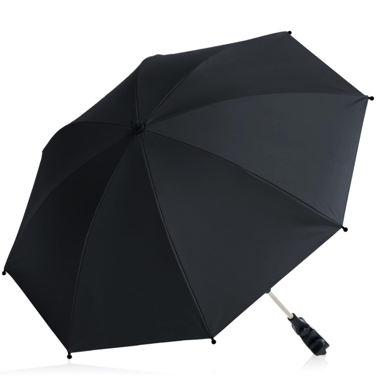 Fillikid Sonnenschirm Style im XL Format Ø72cm mit UV-Schutz 50+ Schirm universal für Kinderwagen und Buggys