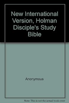 Hardcover New International Version, Holman Disciple's Study Bible Book