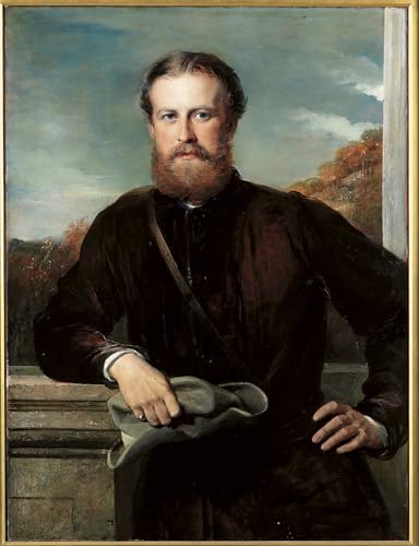 Tableau portrait d'Eldon par George Richmond décoration salon 60x90cm