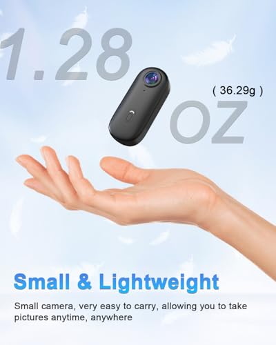 Sueirn Body Camera 1080P, WIFI Action Camera, Mini Body Cameras with Audio And Video, Pov Camera with APP Cotrol, Wearable Worn Body Cam with Waterproof Clip for Sports, Bike,Travel(64GB) - Image 2