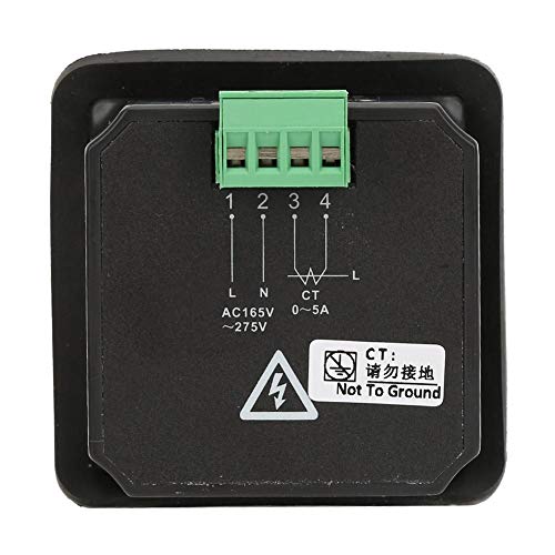 Image of LED Digital Display Multifunction Power Energy Meter Voltage Current Frequency Tester 110 /220V System Generator Panel Meter for Electric Equipment Monitoring