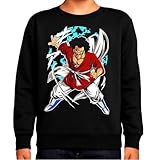 the Fan Tee Sudadera Infantil Sin Capucha de Niño Niña Dibujos Animados Dragon Bola Ball Anime Manga 808 15 años