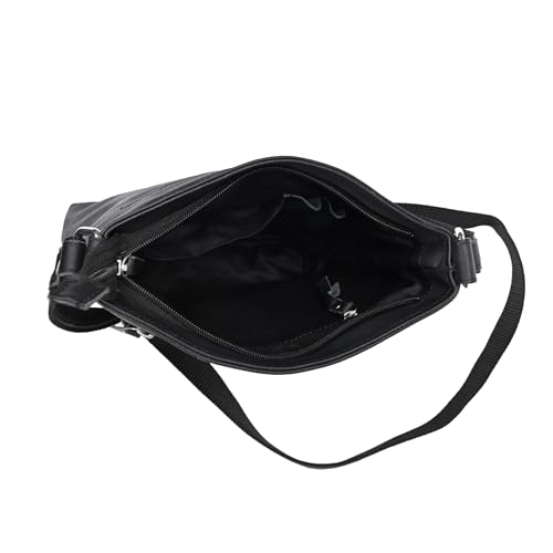 Image of Genuine Leather Sling Bag for Men, Stylish and Spacious Side Bag for Men, Crossbody Bag for Men Daily Use