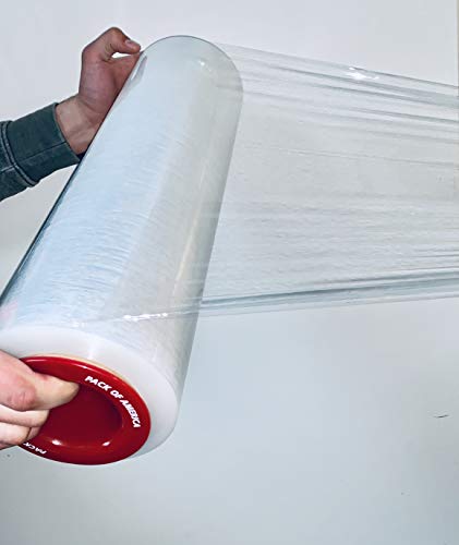 Plastic Hand Saver, Ideal For Pack Of America Stretch Film - 1 Pair, Fit For Dia Between 2.95" And 3.05" Inch, Industrial Heavy Duty For Wrapping Pallet, Packing And Moving Supplies. #TOP4