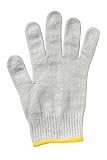 Mercer Culinary M33413XS Cut Glove, Polyester, White/Level A5