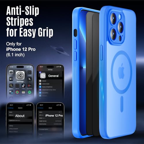 Image of Symcele Designed for iPhone 12 Pro Case, Blue