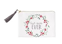 Algopix Similar Product 17 - Collins Best Mom Ever Flower Zippered