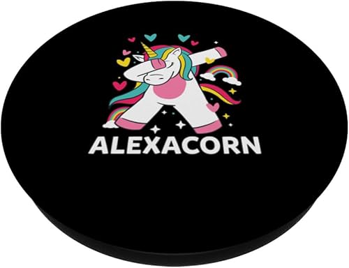 Miniatura 2 de Alexacorn - PopGrip intercambiable con nombre personalizado de unicornio de Alexa PopSockets