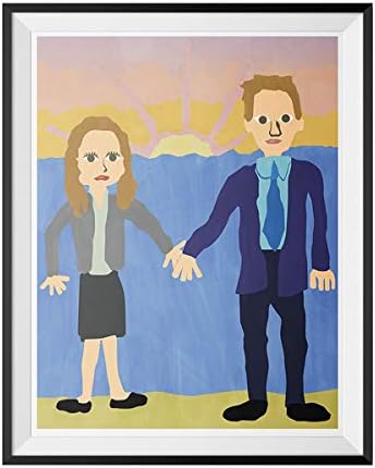 My Party Shirt Jim & Pam Wedding Poster The Office Michael Scott Painting Dunder Mifflin 18x24