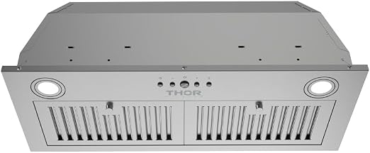 28 Inch 350 CFM Built-In/Insert Range Hood with Baffle Filters