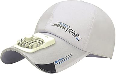 Amazon.com: Unisex USB Charging Fan Cap 