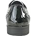 VANGELO Men Dress Shoe TAB-3 Wing Tip Oxford Formal Tuxedo for Prom Wedding and Uniform Black with White Patent Two Tone Size 11W
