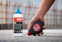 Sola CLAS Schlagschnur Set Blau - 30 m Markierschnur mit Kreide BLAU 230 g im praktischen Set - schneller Schnureinzug durch 6:1 Getriebe - großes und robustes Alu-Gehäuse – Ansicht 5