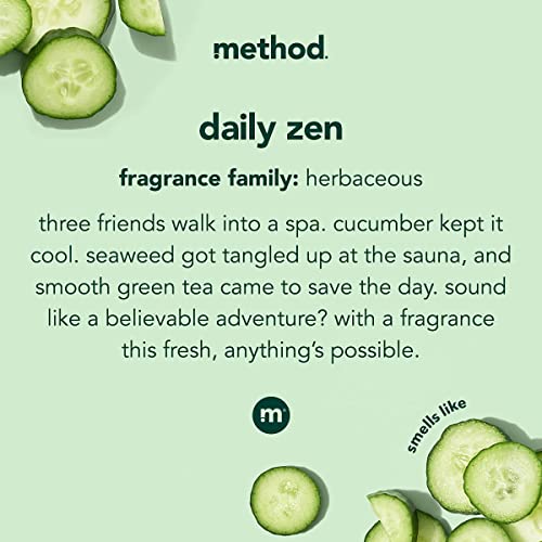 Method Body Wash, Daily Zen, Paraben And Phthalate Free, 18 Oz (Pack Of 6) #TOP2