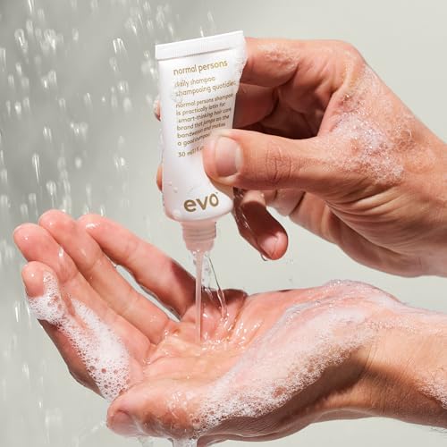 EVO Normal Persons Daily Care Shampoo & Conditioner Travel Duo - Deep Cleansing, Product Build-Up Removal, and Scalp Refreshing for All Hair Types - Travel Size image 5