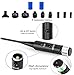 ADAFAZ Multiple Laser Bore Sighter Kit with 2 Sets Adapter Automatically Adjust Focus for .17 to .78/ 12GA Caliber Pistols/Rifles/Shortgun